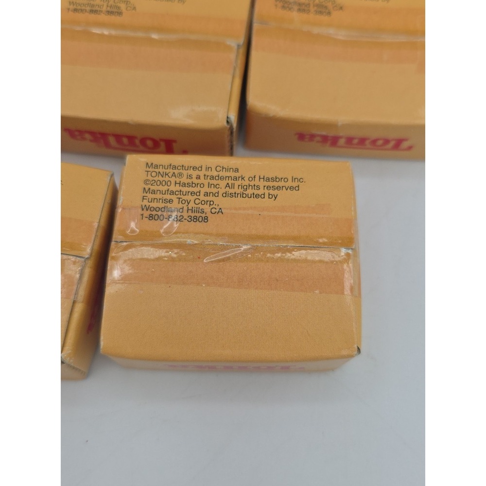 Vintage Y2K Tonka‎ Mini Moving Promo  Cardboard  Boxes LOT OF 9 - Picture 4 of 7